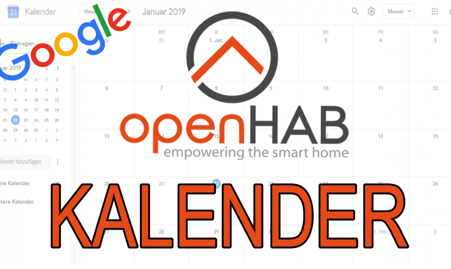 Google Kalender in OpenHAB 2 einbinden